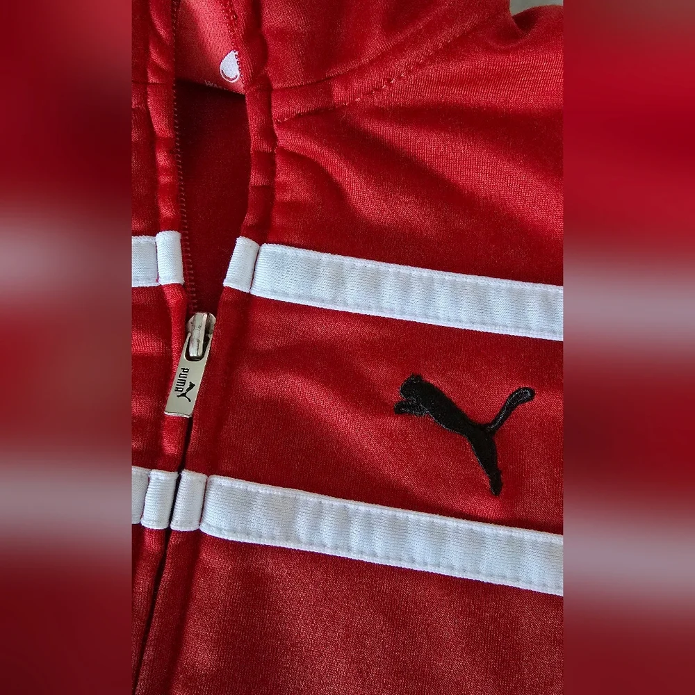 Puma Boys Toddler 5T Red Track Jacket‎